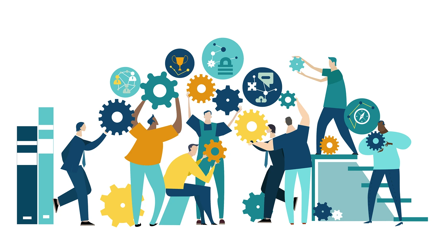 Zespół pracujący nad projektem